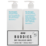 evo buddies hydrate: the therapist šampūnas + kondicionierius