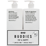 evo buddies volume: gluttony šampūnas + kondicionierius