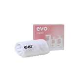 evo underwraps repair: ritual salvation šampūnas + kondicionierius + mane attention kaukė + plaukų rankšluostis