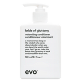 evo underwraps volume: gluttony šampūnas + kondicionierius + shape vixen apimties losjonas + plaukų rankšluostis