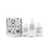 evo good givin' volume: gluttony šampūnas + kondicionierius + root canal + tote bag