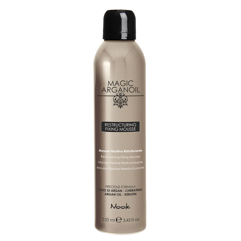 Nook magic arganoil secret FIXING mousse drėkinančios putos
